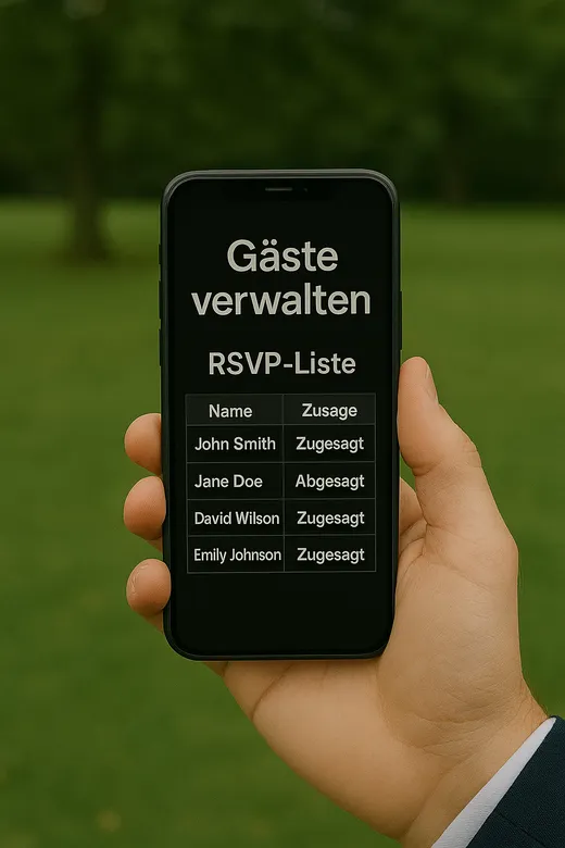Digitale Einladungen & RSVP